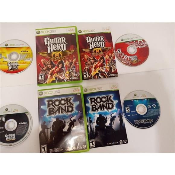 Xbox 360 Guitar Hero Gibson Les Paul Guitar Wireless Controller Bundle 4… - Picture 6 of 10